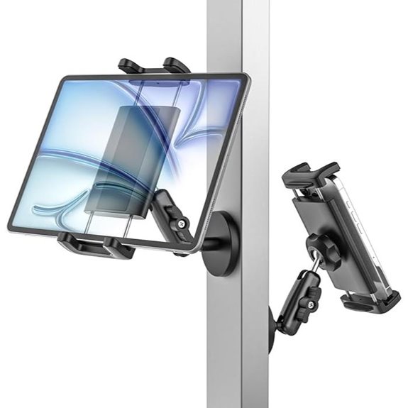 Metal iPad Magnetic Mount with Adjustable Arm