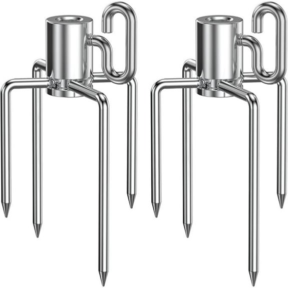 Onlyfire 6008 Rotisserie Meat Forks for Weber Grills