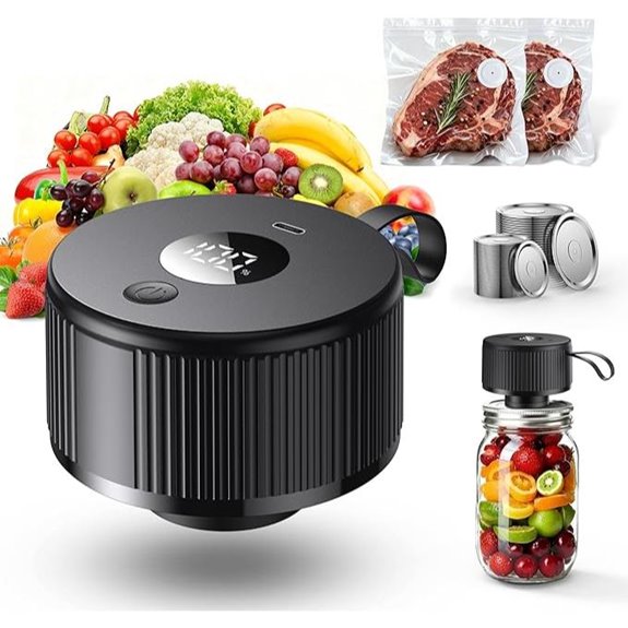 3-in-1 Electric Mason Jar Vacuum Sealer Kit