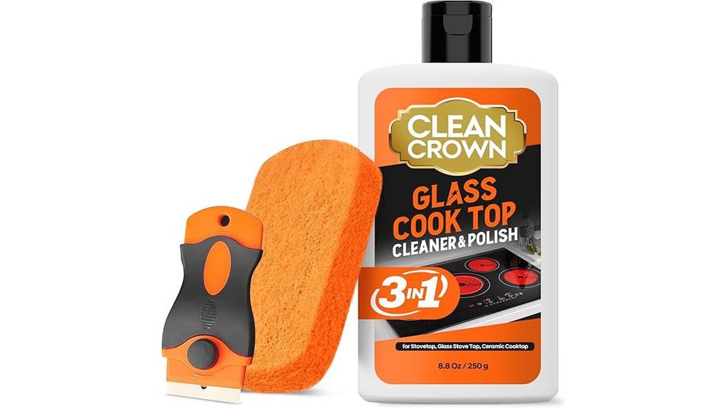 multi surface cooktop cleaning kit