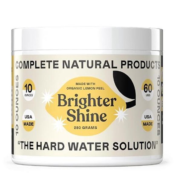 Brighter Shine Natural Lemon Dishwasher Additive