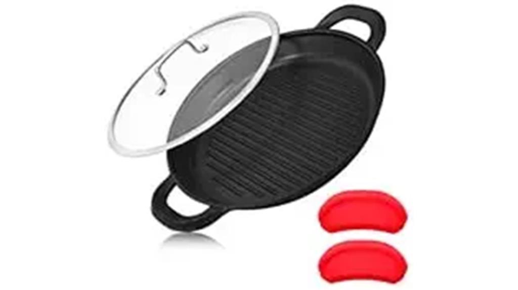 nonstick grill pan stove