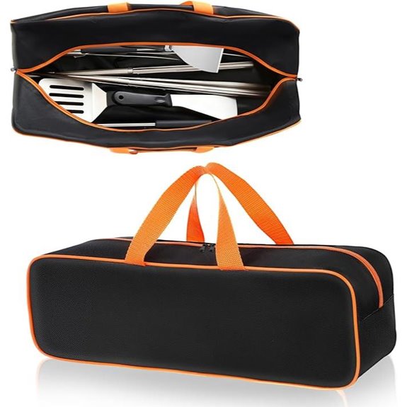 Large Grill Tool Storage Bag for Outdoor Cooking