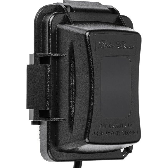 Bates Weatherproof Outdoor Outlet Cover with Hardware