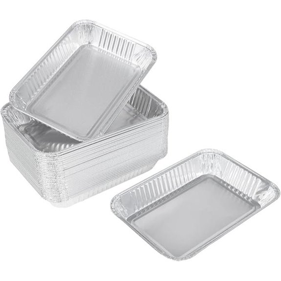 30-Pack Grill Drip Pans for Weber Grills