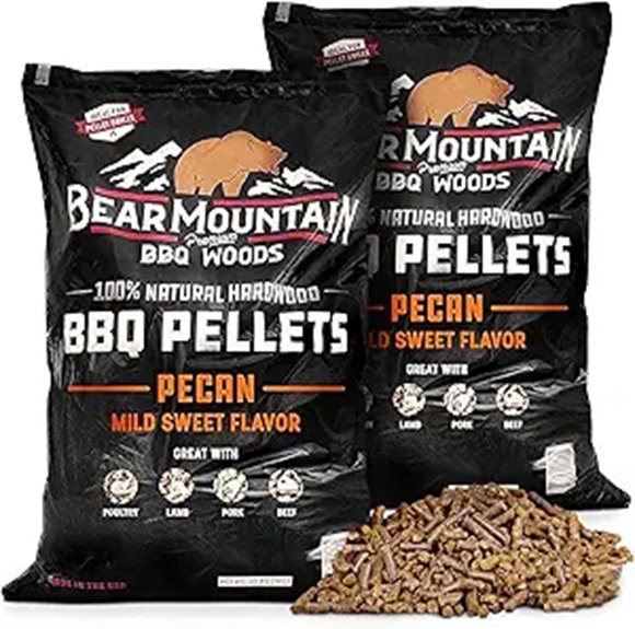 Bear Mountain BBQ Hardwood Pecan Smoker Pellets (2 Pack)