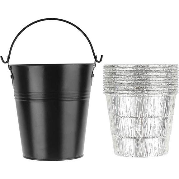 Drip Grease Bucket & Liners for Pellet Grills