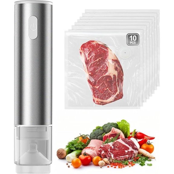 Handheld Vacuum Sealer for Food Storage & Freshness