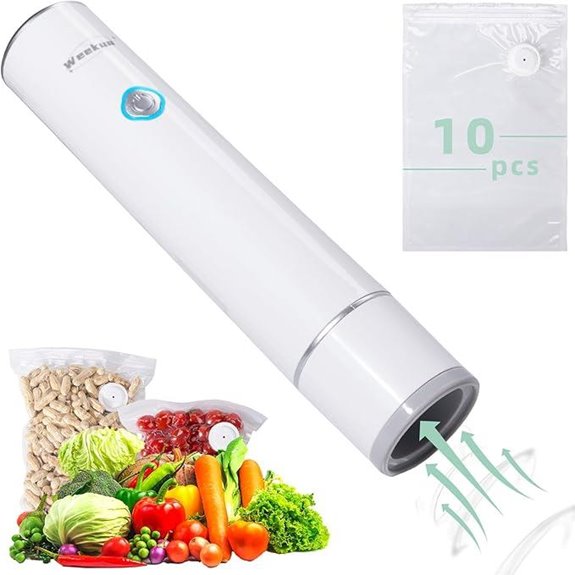 Handheld Vacuum Sealer for Food Storage & Bags