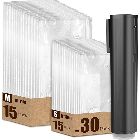 Elxis Portable Handheld Vacuum Sealer with Bags