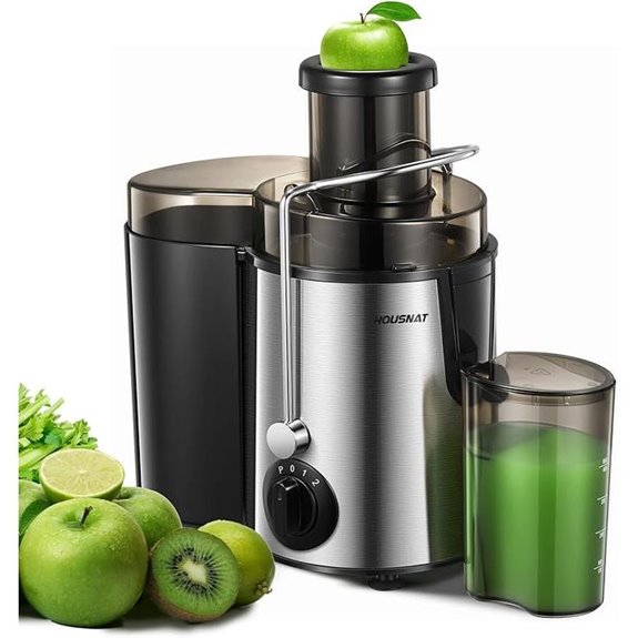 HOUSNAT 800W Centrifugal Juicer Machine