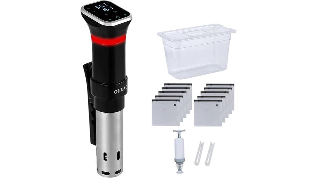 precision cooker with container