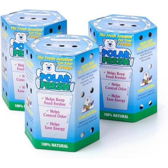 Polar Fresh Refrigerator Deodorizer & Produce Saver (3-Pack)