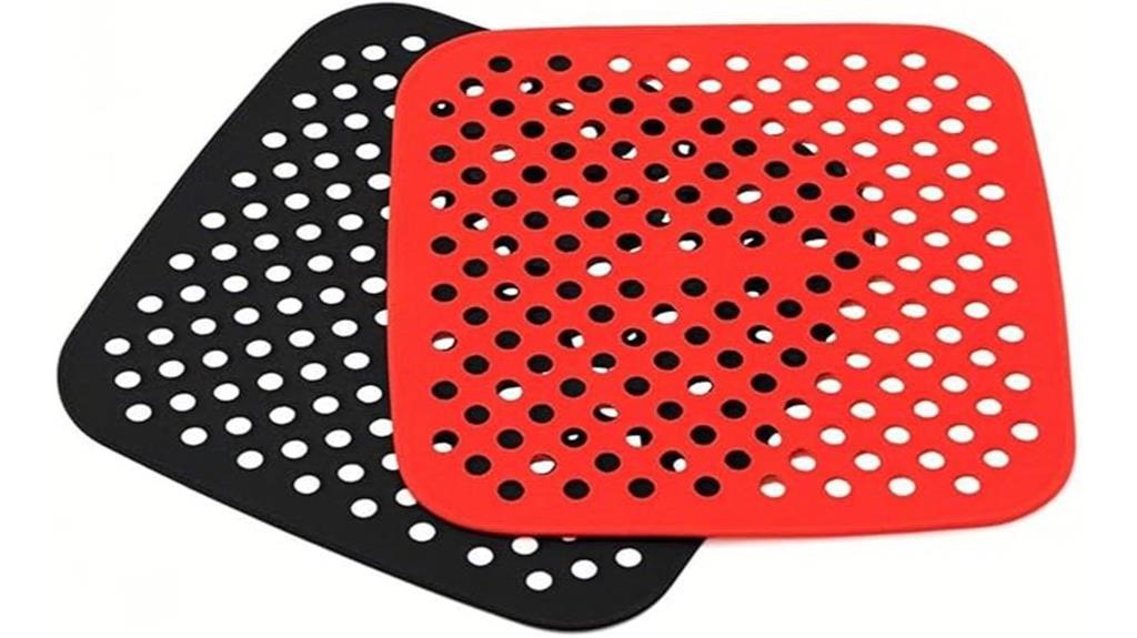 reusable silicone air fryer liners