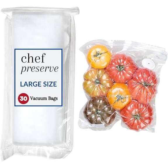Chef Preserve Reusable Vacuum Sealer Bags (30 Pack)