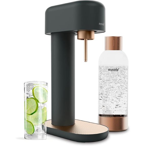 Mysoda Ruby 2 Sparkling Water Maker - Black Copper