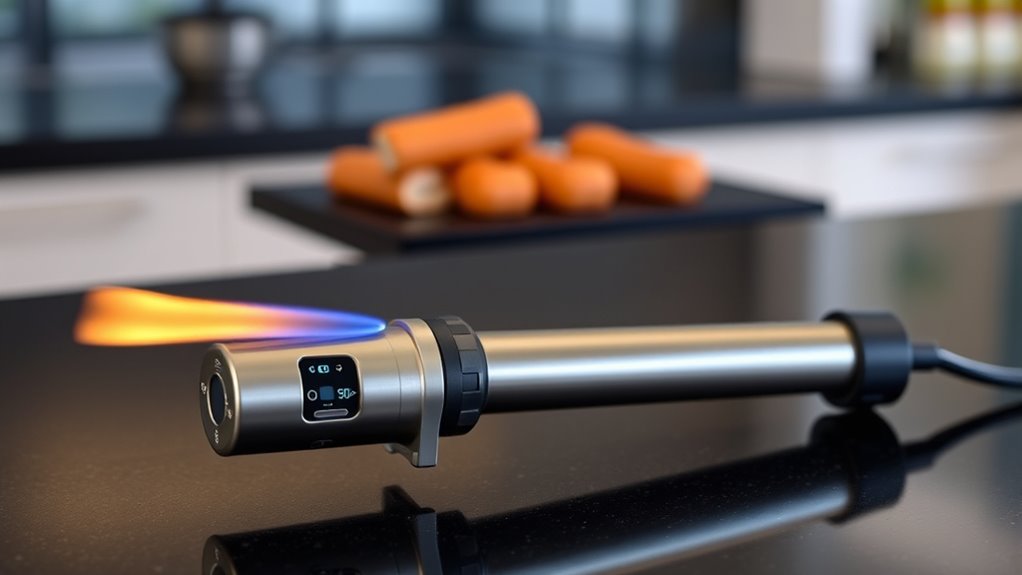 searing torch safety features