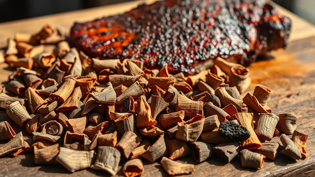 selecting optimal smoking wood