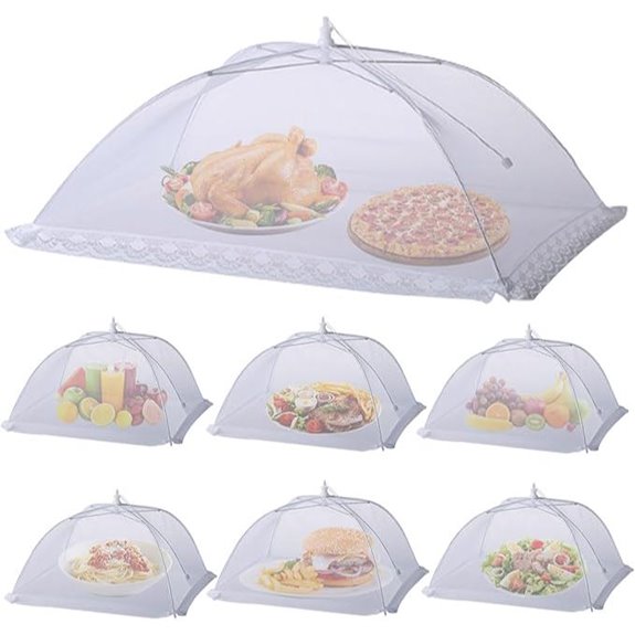 7 Pack Outdoor Mesh Food Covers