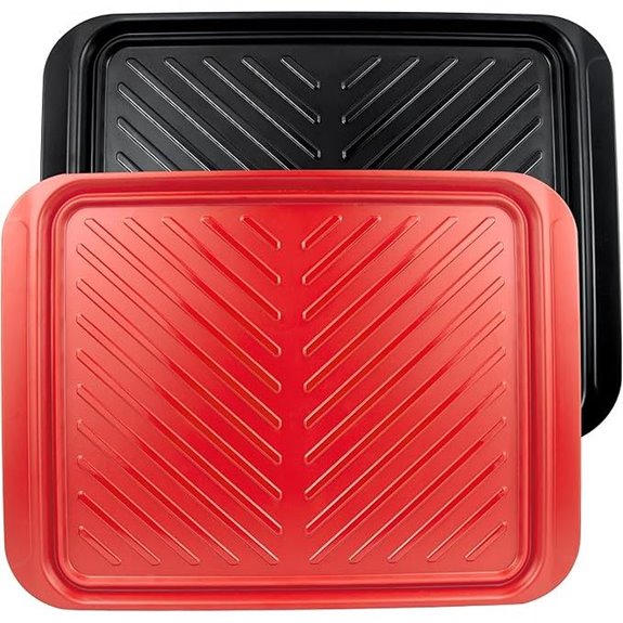Large BBQ Serving Trays Set of 2