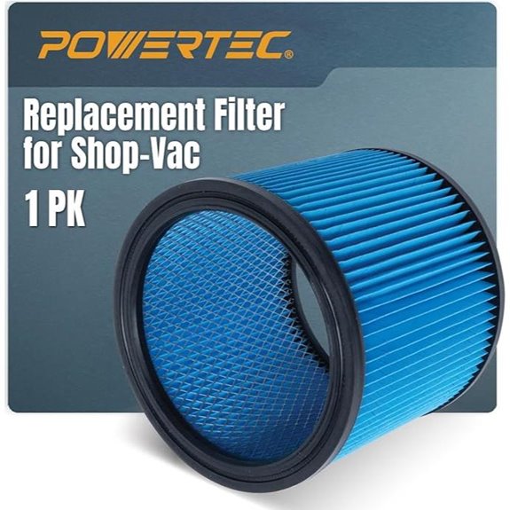 POWERTEC 90304 Cartridge Filters for Shop Vac