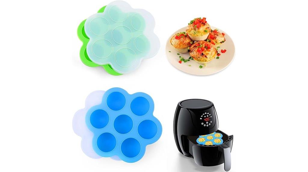 silicone egg bite molds