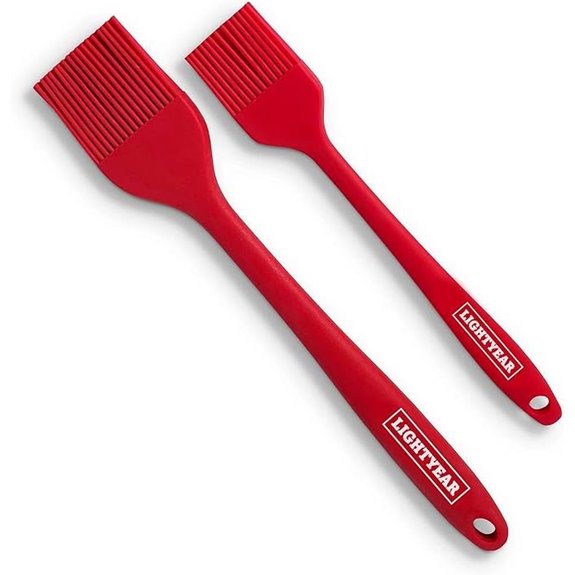 Lightyear Silicone Basting Pastry Brush Set (2 Pcs)