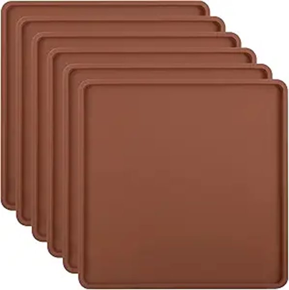 Aulock Silicone Food Dehydrator Sheets (6 Pcs)