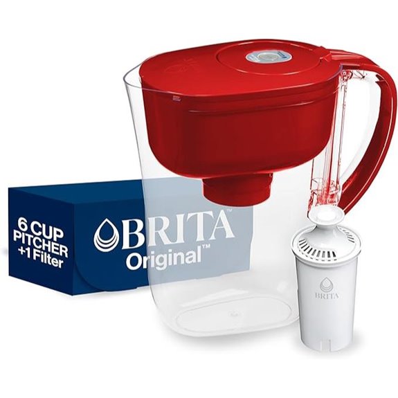 Brita Metro Water Filter Pitcher (6-Cup Capacity)