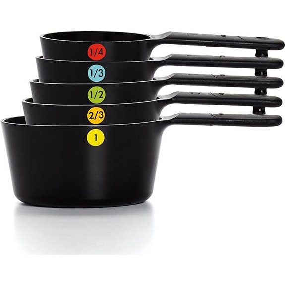 OXO Good Grips 6- Piece Plastic Measuring Cups