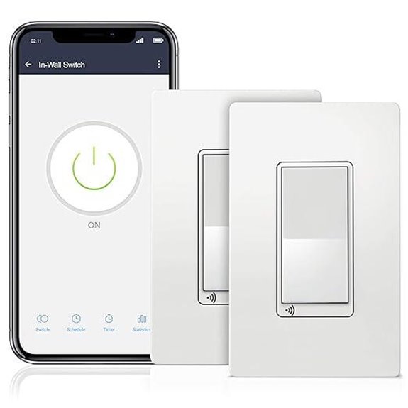 TOPGREENER Smart Light Switch (2 Pack)