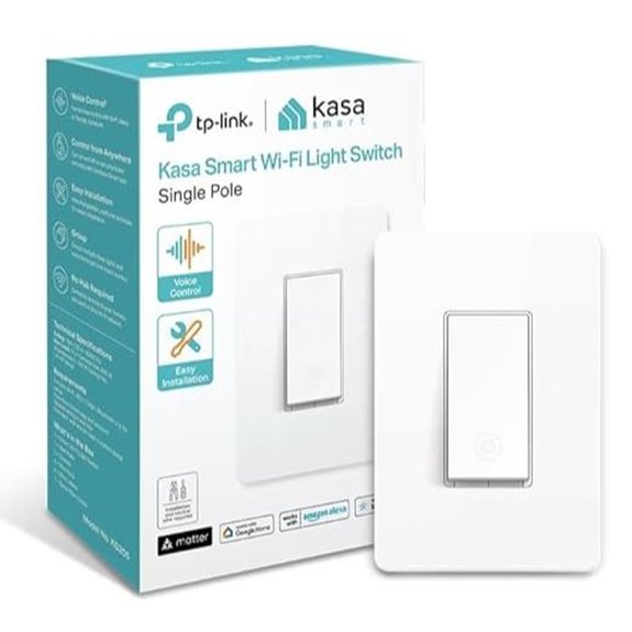 Kasa Matter Smart Light Switch with Voice Control