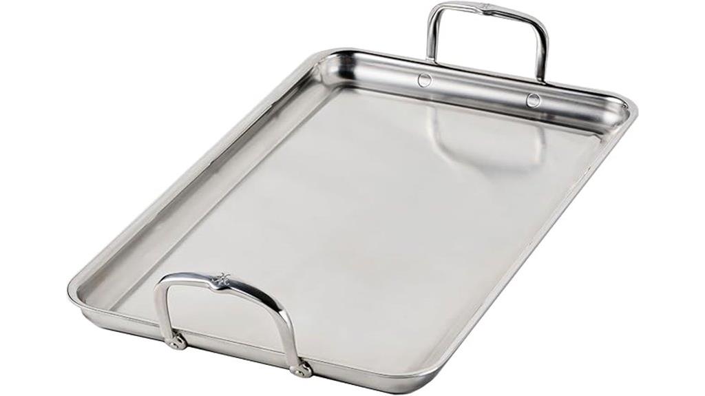 stainless steel double burner