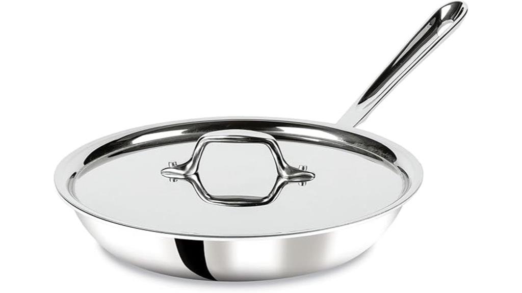 stainless steel fry pan