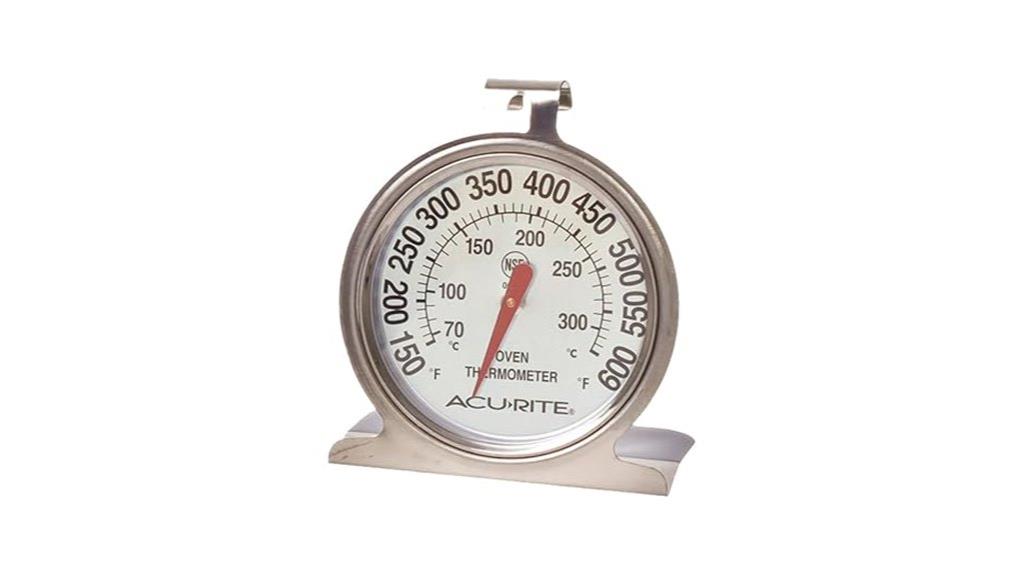 stainless steel oven thermometer