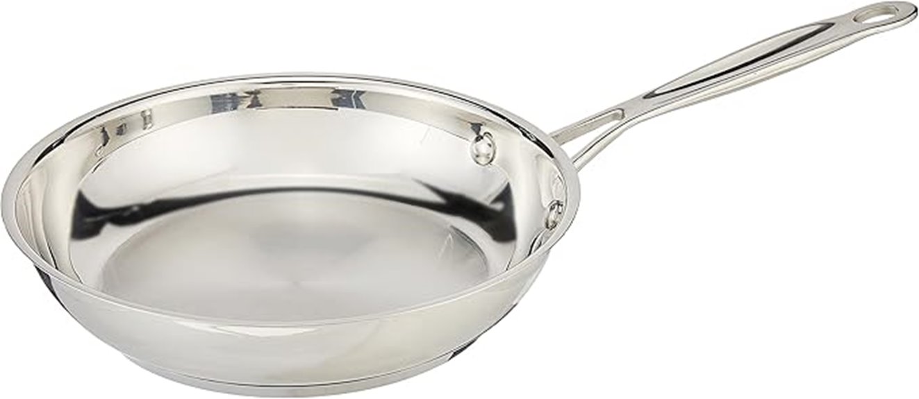 stainless steel skillet