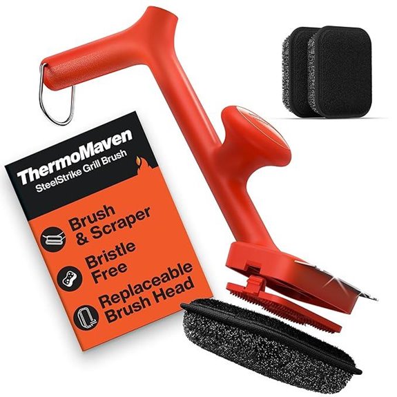 ThermoMaven Bristle-Free 17 Steam Grill Cleaner