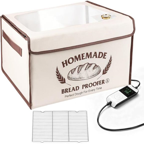 Bread Proofing Box with Temperature Control & Timer