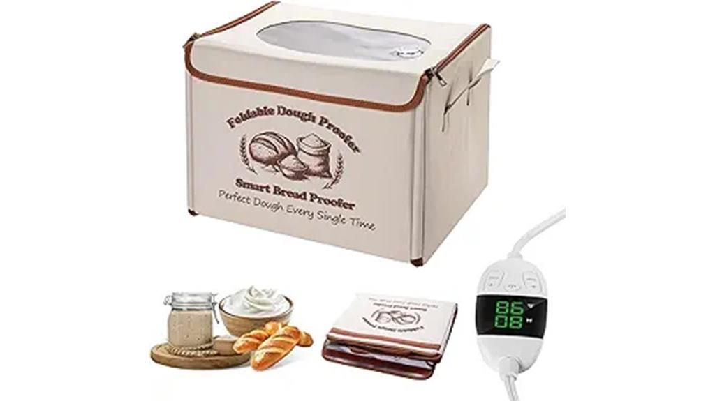 temperature controlled bread proofing