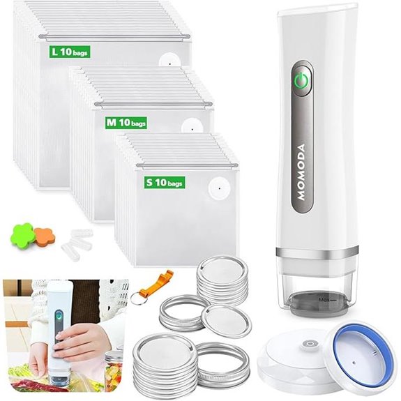 MOMODA Sous Vide Cooking Bags - Set of 30