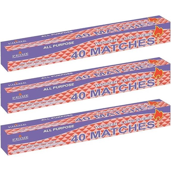 3 Boxes 11 Fireplace & BBQ Matches