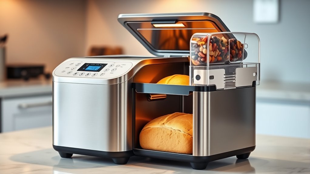 top bread machines with dispensers