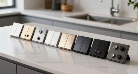 top garbage disposal air switches