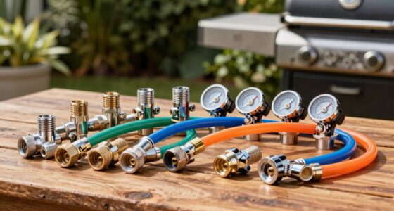 top gas grill connection kits