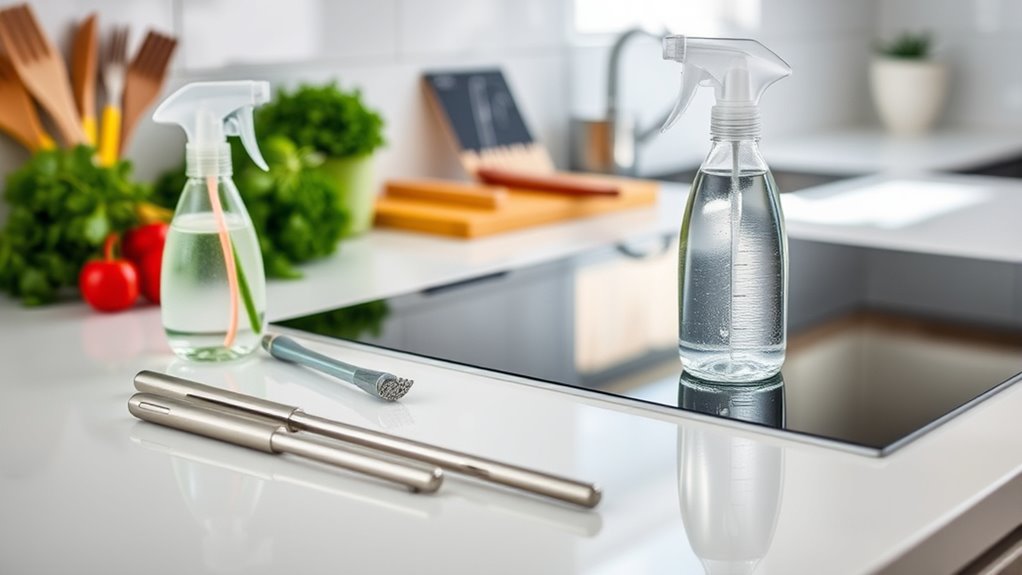 top induction cooktop cleaners