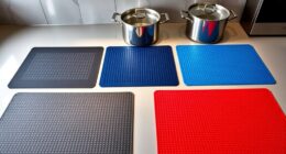 top induction heat resistant mats