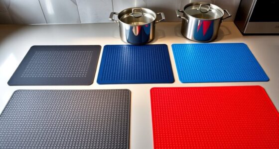 top induction heat resistant mats