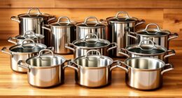 top induction safe stock pots