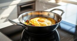 top induction stainless pans