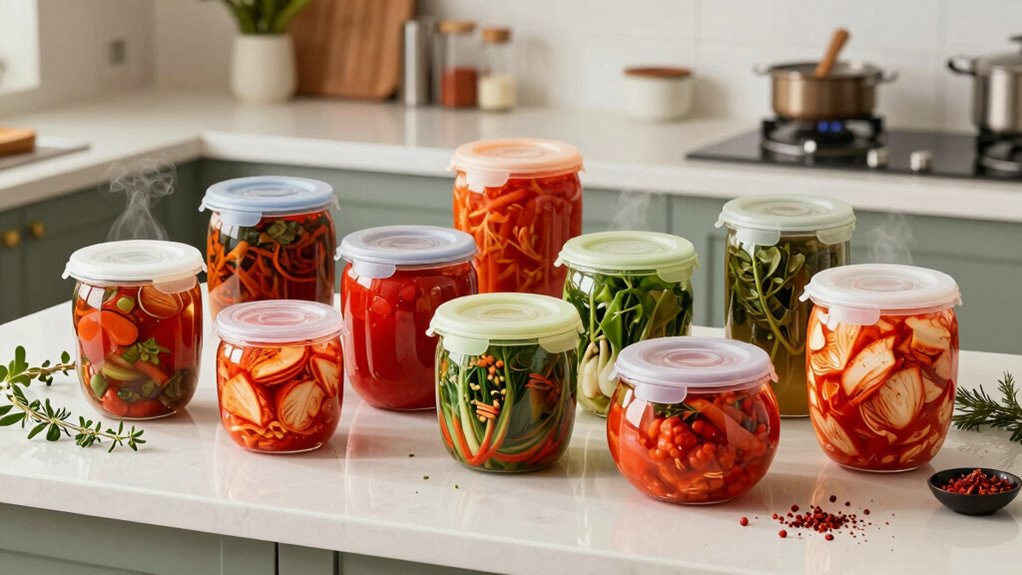 top kimchi fermentation containers